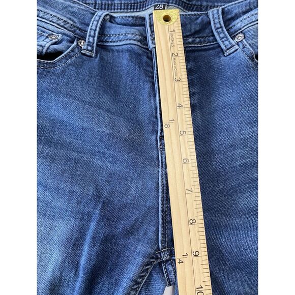 Grace In La Easy Fit Women's Jeans Mid Rise Size 28 (actual 30x28) - Picture 9 of 11